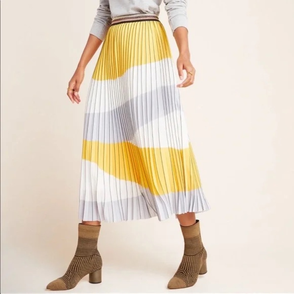 Anthropologie Eva Franco Pleated Skirt ✨
